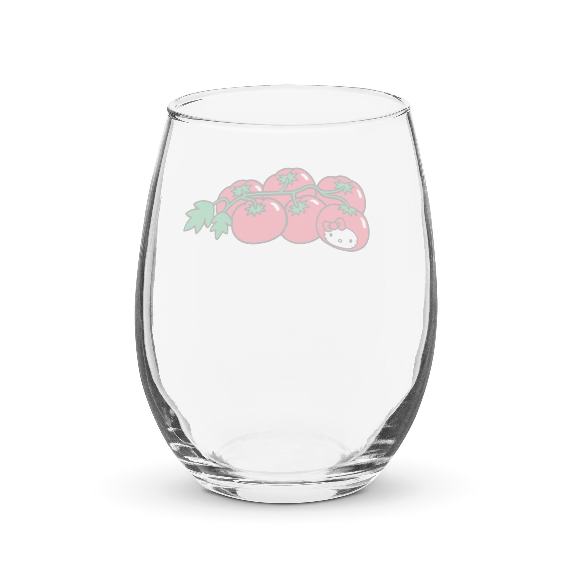 Hello Kitty Tomato Glass Tumbler Free Shipping Best