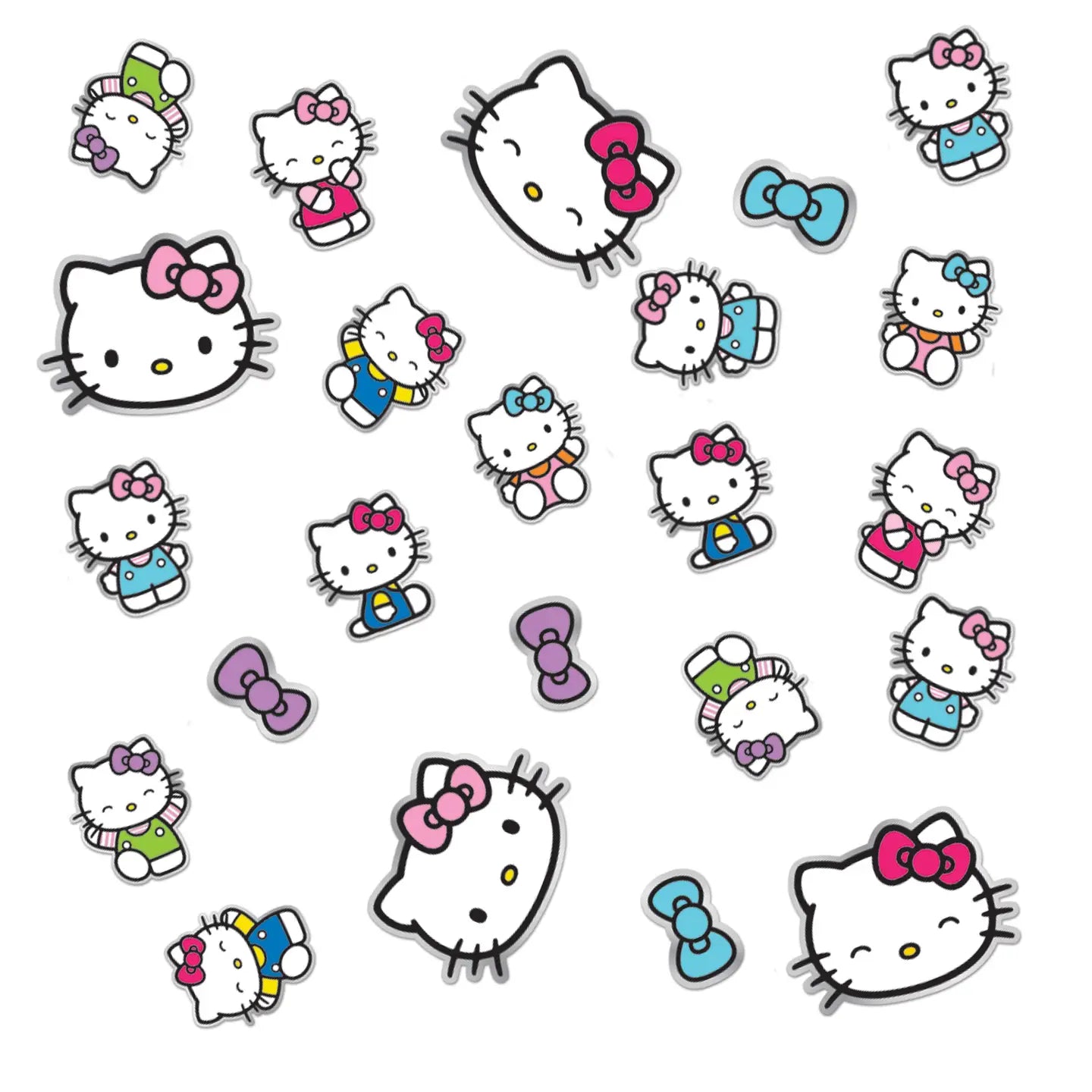 Hello Kitty x Pipsticks Color Me Happy Sticker Confetti Outlet New Arrival