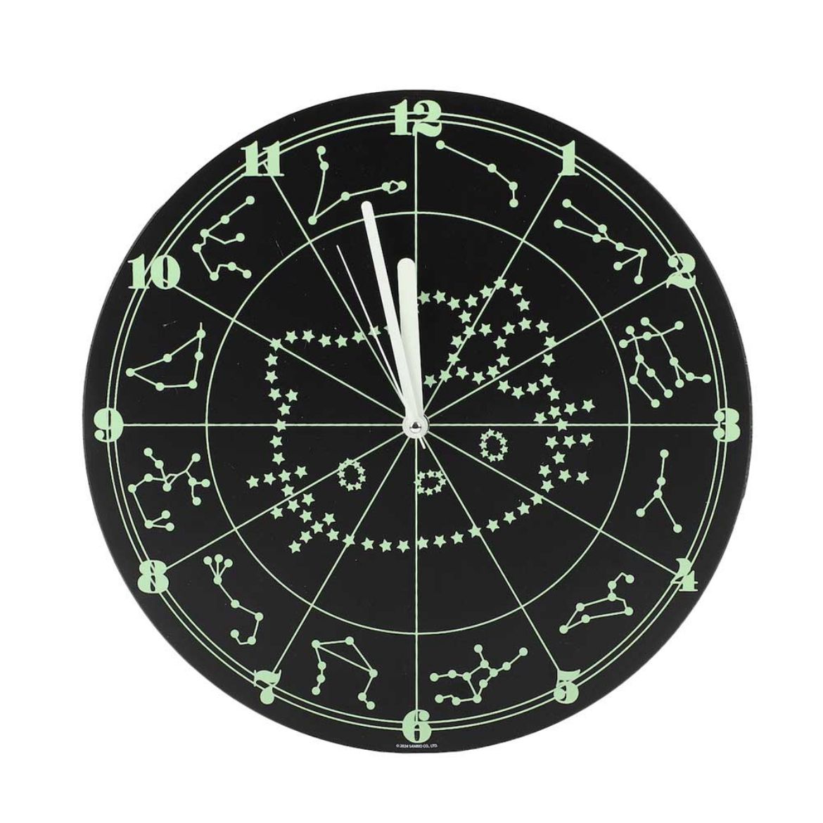 Hello Kitty Glow-In-The Dark Zodiac Wall Clock Shop For Sale