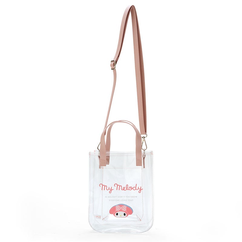 My Melody Clear 2-Way Mini Tote Nicekicks