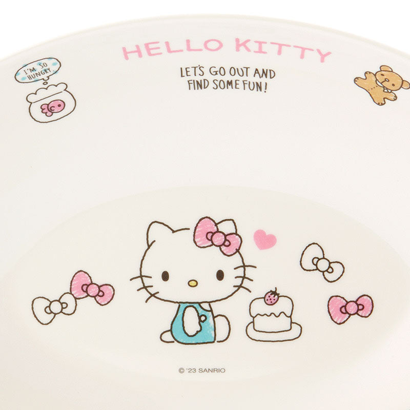 Hello Kitty Oval Melamine Plate Recommend