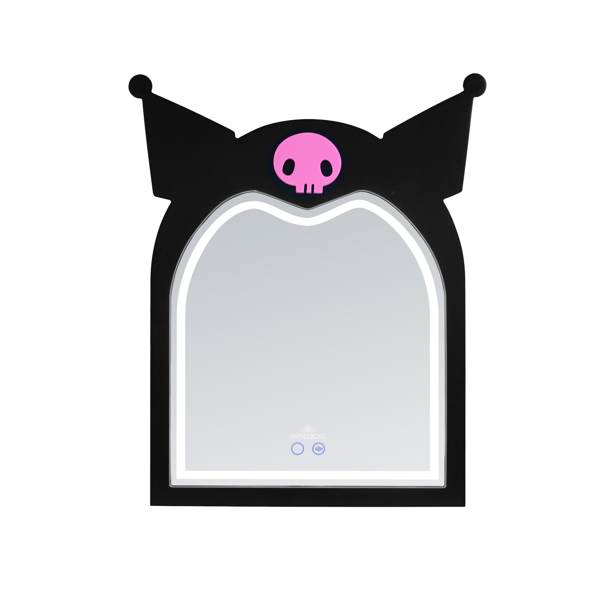 Kuromi x Impressions Vanity Arch RGB Tabletop Mirror Buy Cheap 2025 Unisex