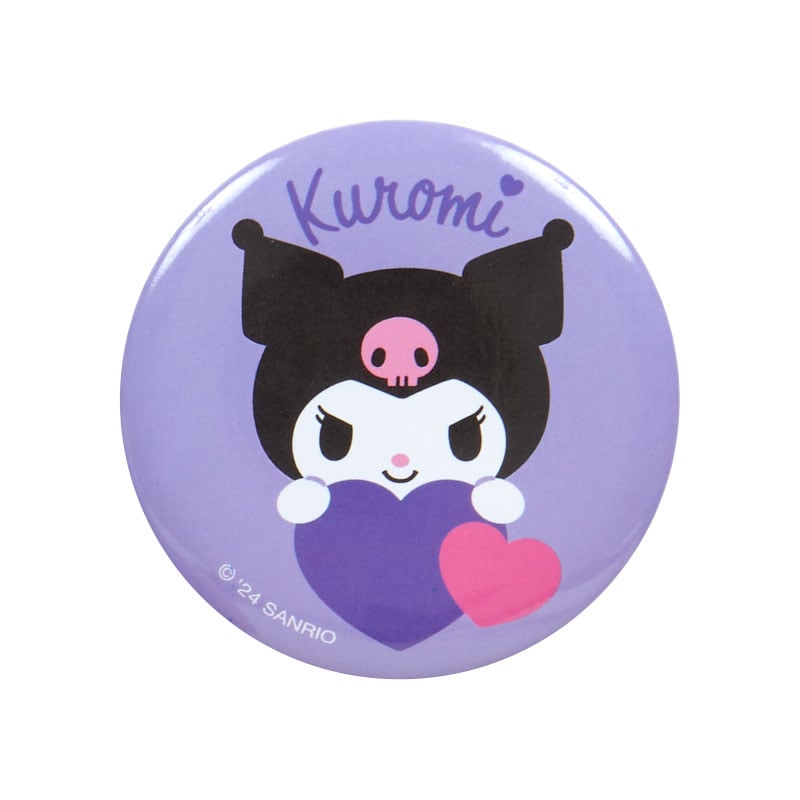 Kuromi Mini Pouch and Pin Set (Big Heart Series) Sale Top Quality