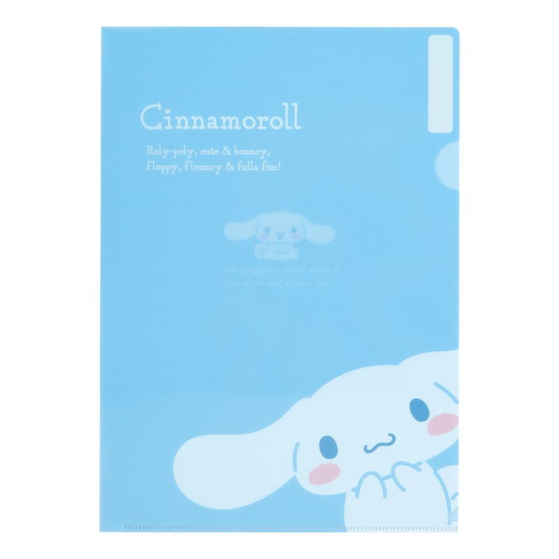 Cinnamoroll Expressions 3-pc Clear File Folder Set Official Sale Online
