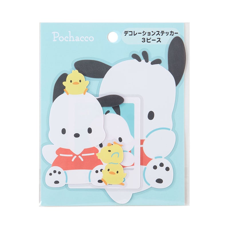 Pochacco 3-pc Dress Your Tech Sticker Set Buy Cheap Low Shipping