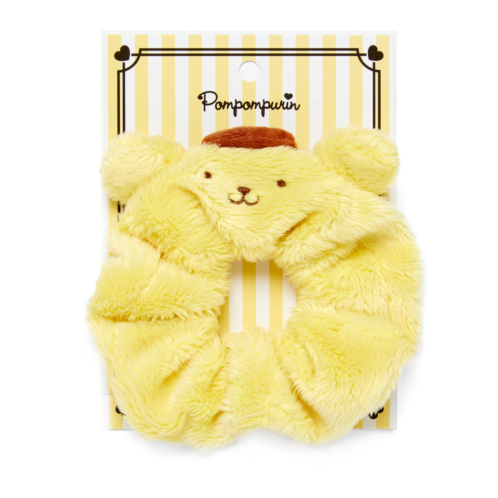 Pompompurin Fuzzy Scrunchie Store Sale