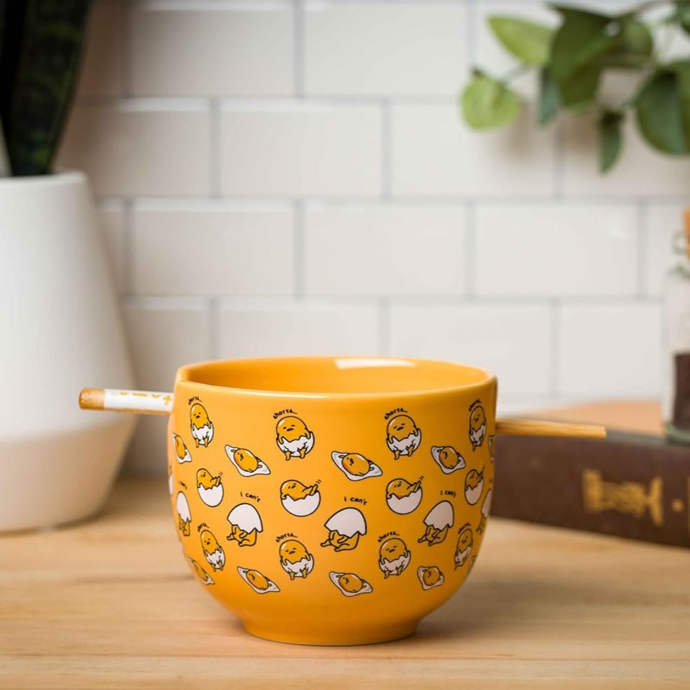 Gudetama Ceramic Ramen Bowl and Chopstick Set (Lazy Egg) Really Cheap Shoes Online