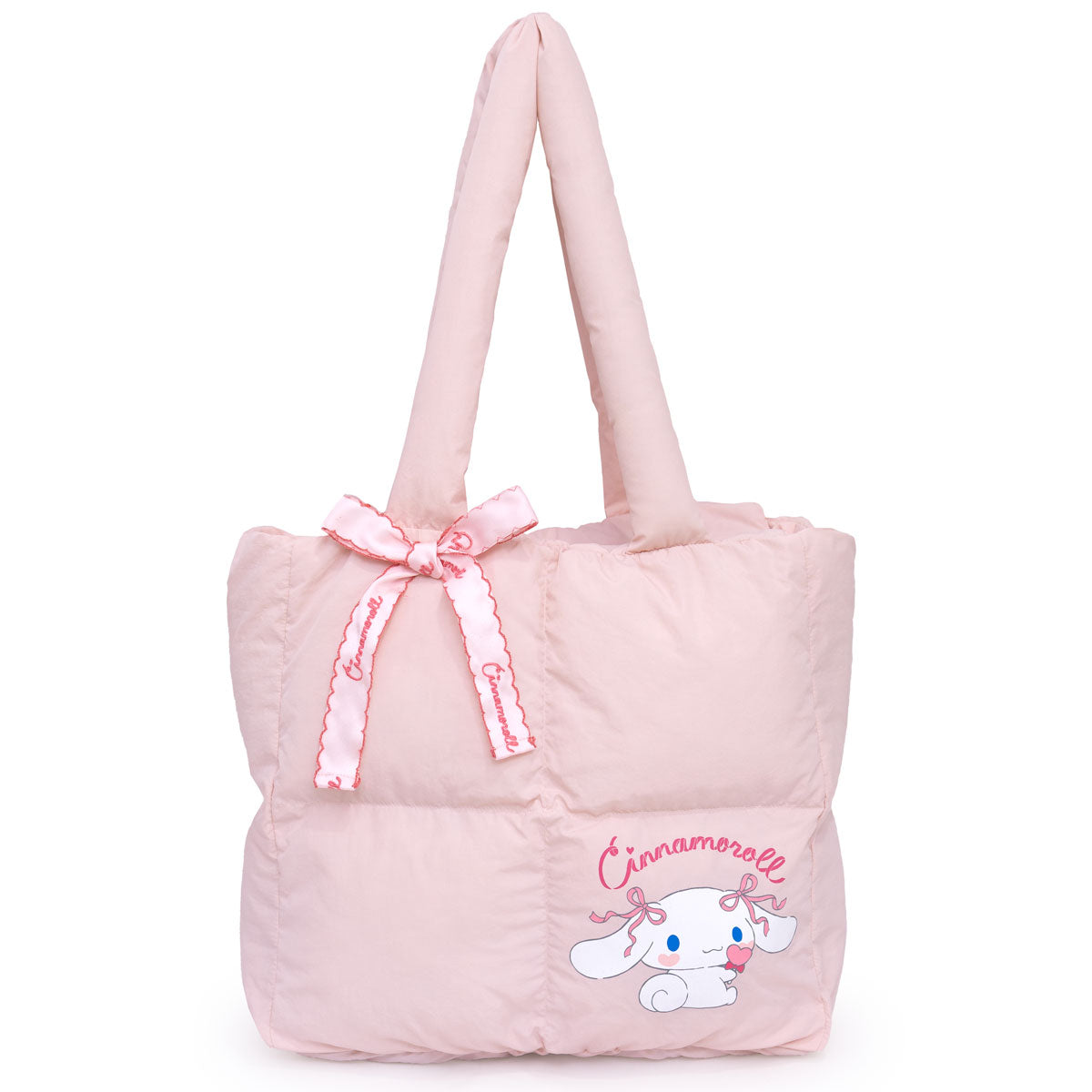 Cinnamoroll x JapanLA Bows Puffer Tote Bag Clearance Inexpensive