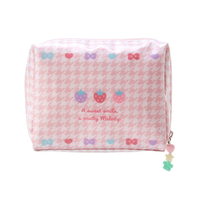 My Melody Zipper Pouch (Floral Houndstooth Series) Lowest Pice