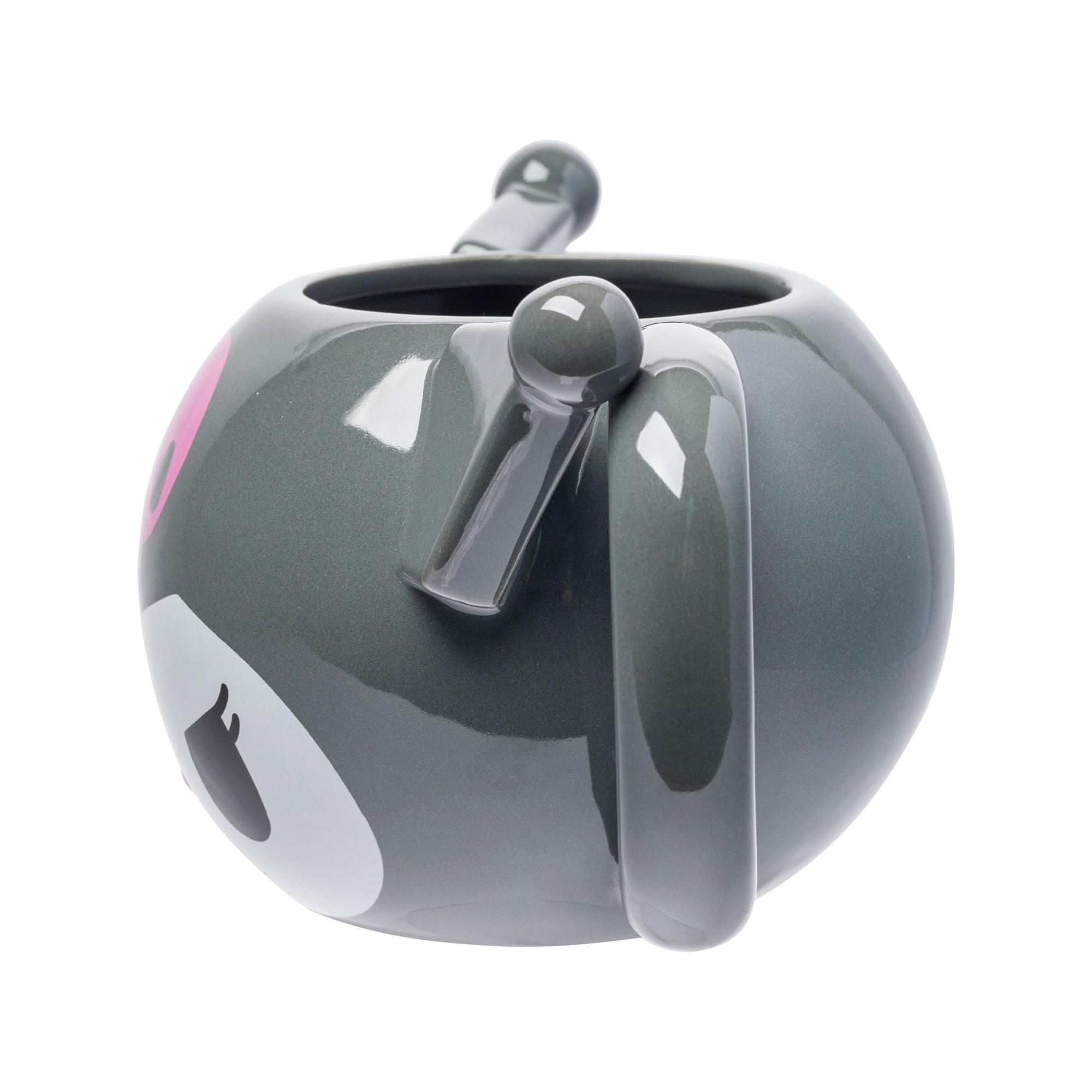 Kuromi Face Sculpted Mug (Gray) Discount Authentic