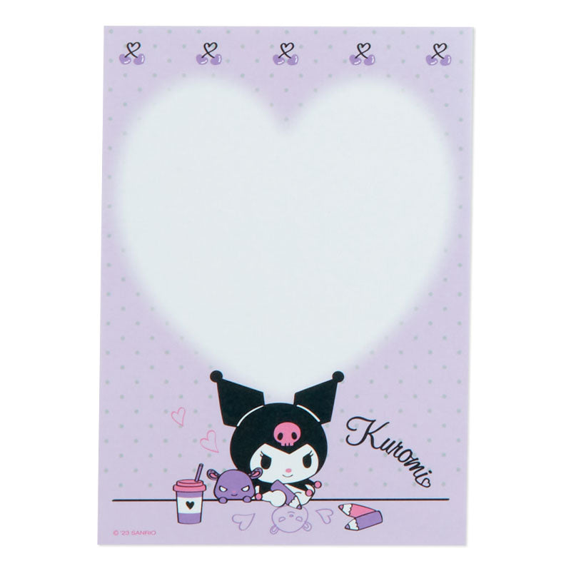 Kuromi Memo Pad & Sticker Set Nicekicks Cheap Pice
