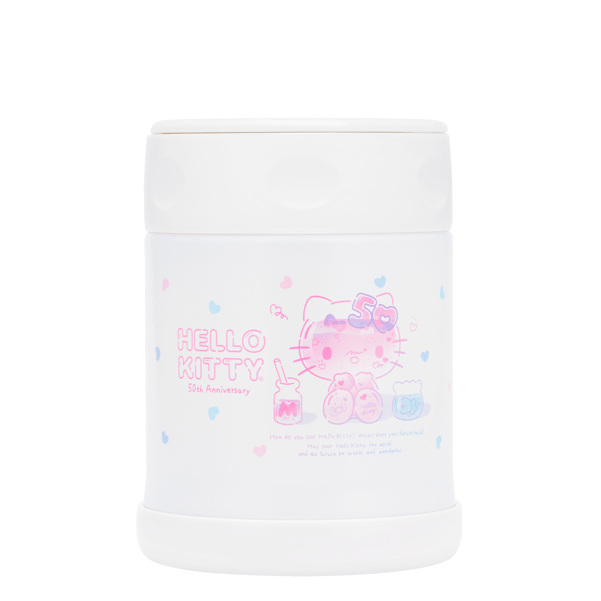 Hello Kitty x Zojirushi 50th Anniversary Stainless Steel Food Jar Original Cheap Pice