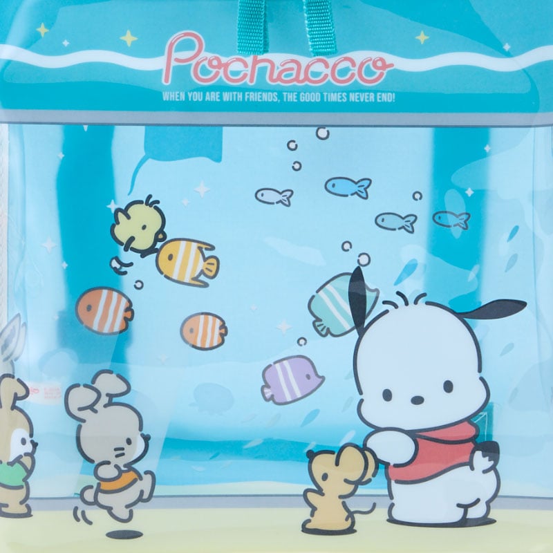 Pochacco Clear View Kids Backpack Free Shipping Best Pices