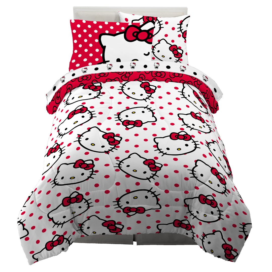 Hello Kitty Polka Dot Party Bedding Set Buy Cheap Best Place