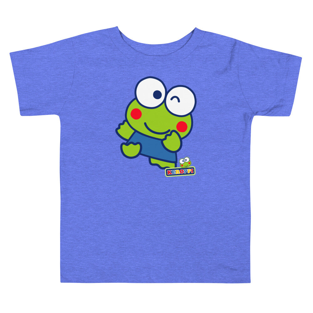 Toddler Keroppi Primary Logo T-Shirt Blue Clearance Find Great