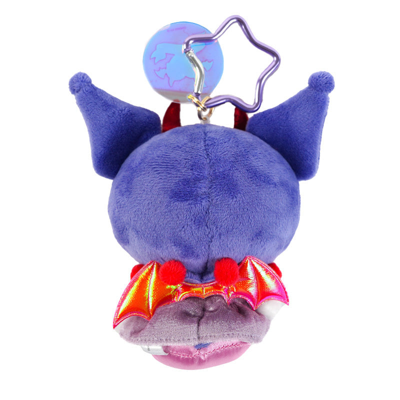 Kuromi Dark Plush Mascot Keychain  (Bright and Dark Angel Series) Cheap Pice Discount Authentic