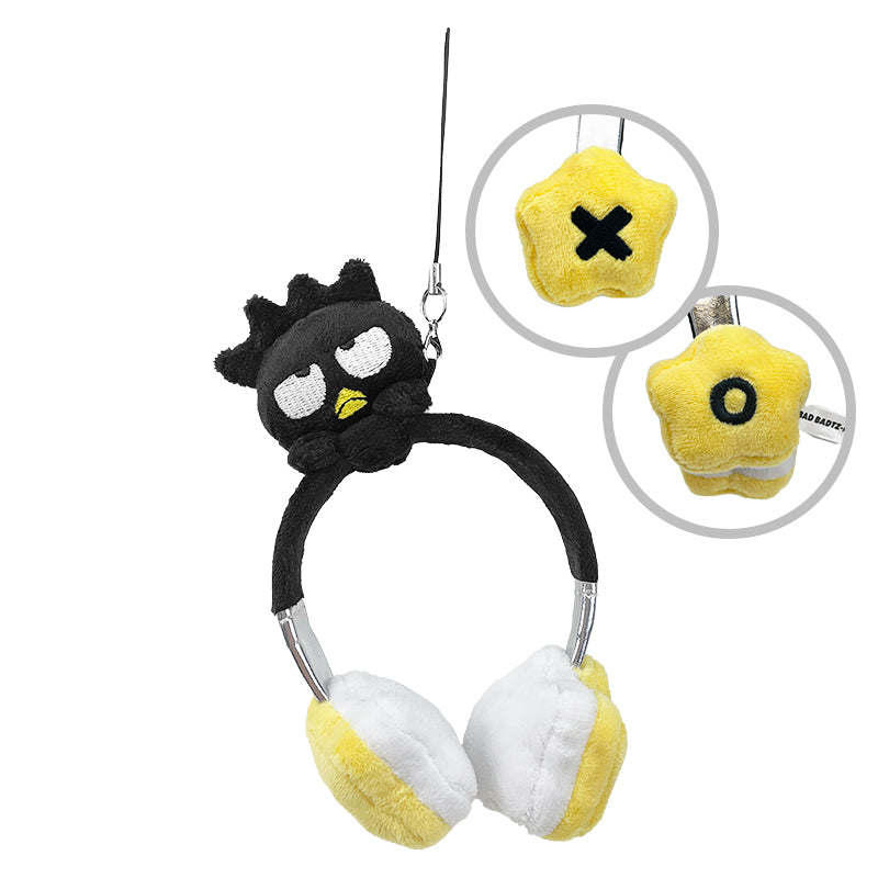 Badtz-maru Plush Headphones Bag Charm Eastbay Cheap Online