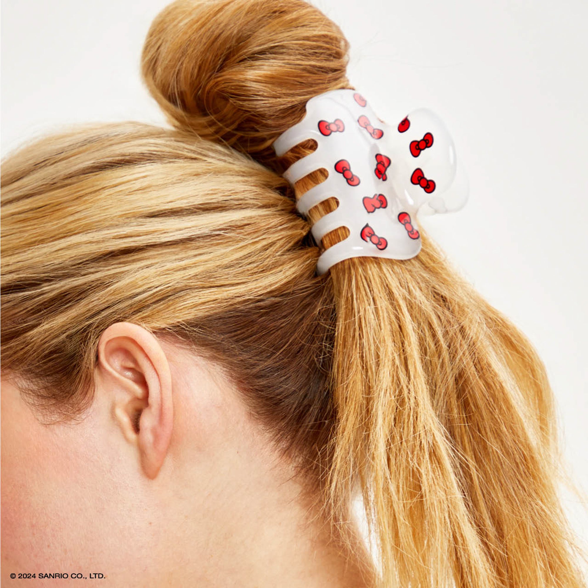 Hello Kitty x Kitsch Puffy Claw Clip (Bows) Discount Professional