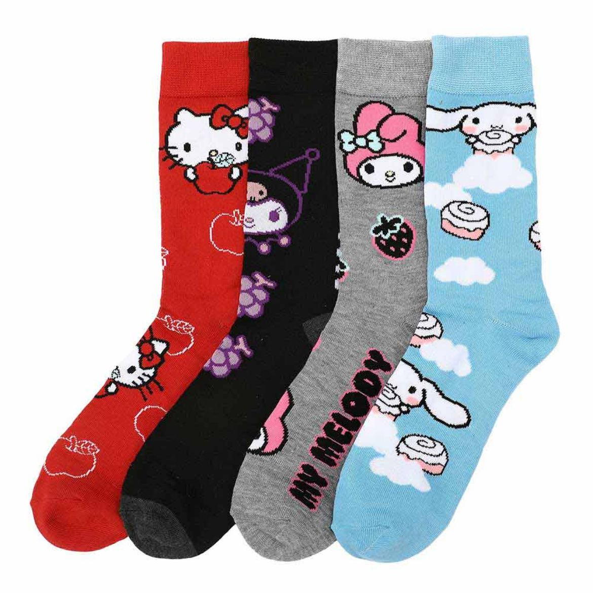 Hello Kitty and Friends 4-Pc Crew Sock Set Websites Online