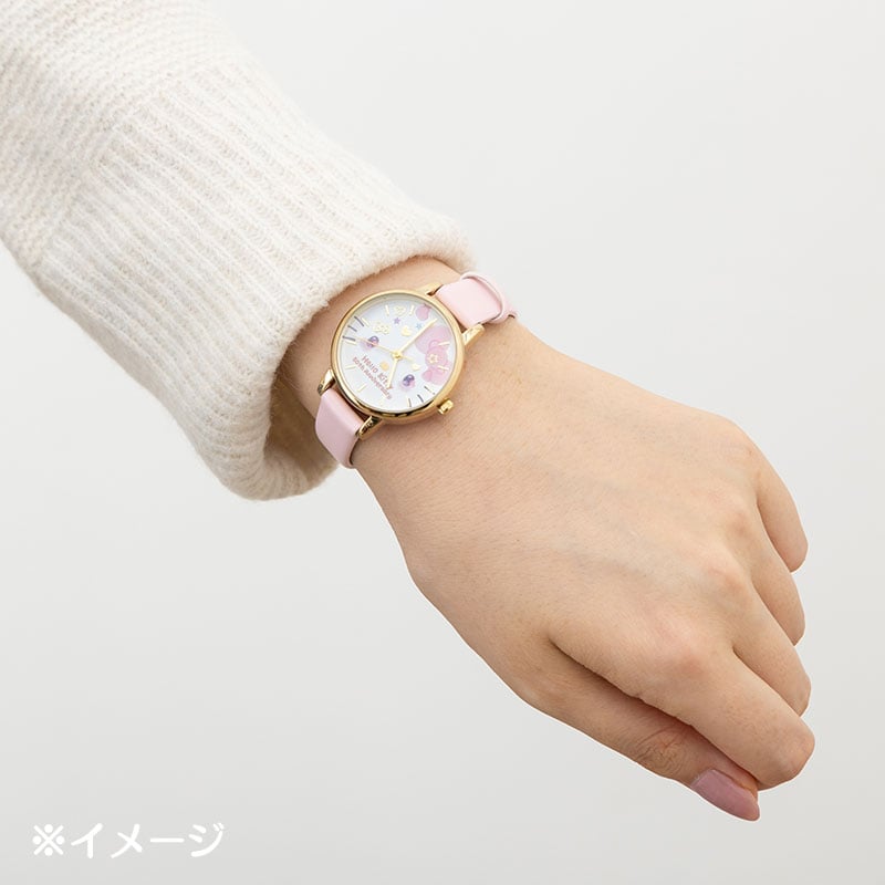 Hello Kitty Wrist Watch (50th Anniv. The Future In Our Eyes) Clearance Pre Order