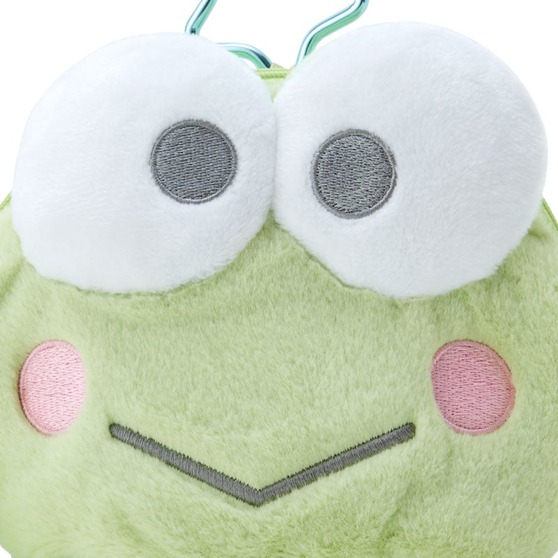 Keroppi Plush Mini Face Pouch Clearance Best