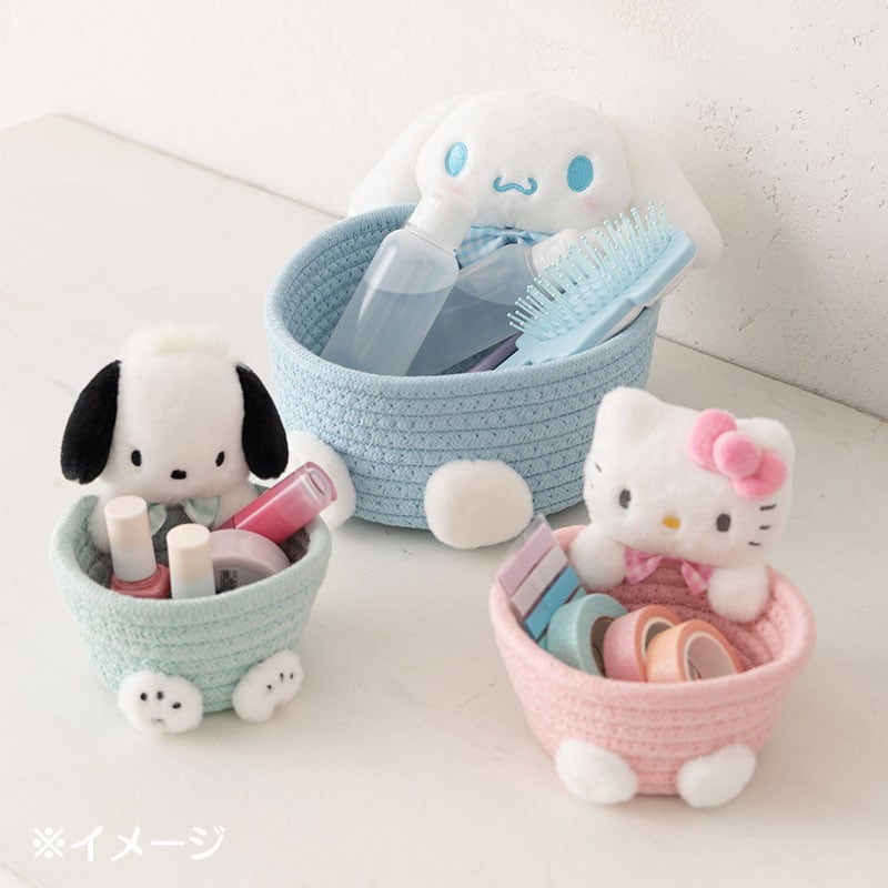 Pochacco Woven Rope Storage Basket (Small) Clearance In China
