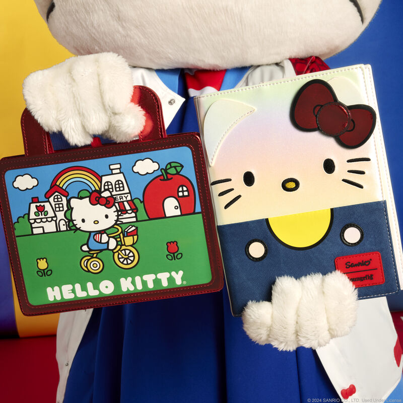 Hello Kitty x Loungefly 50th Anniversary Classic Journal For Sale Sale Online