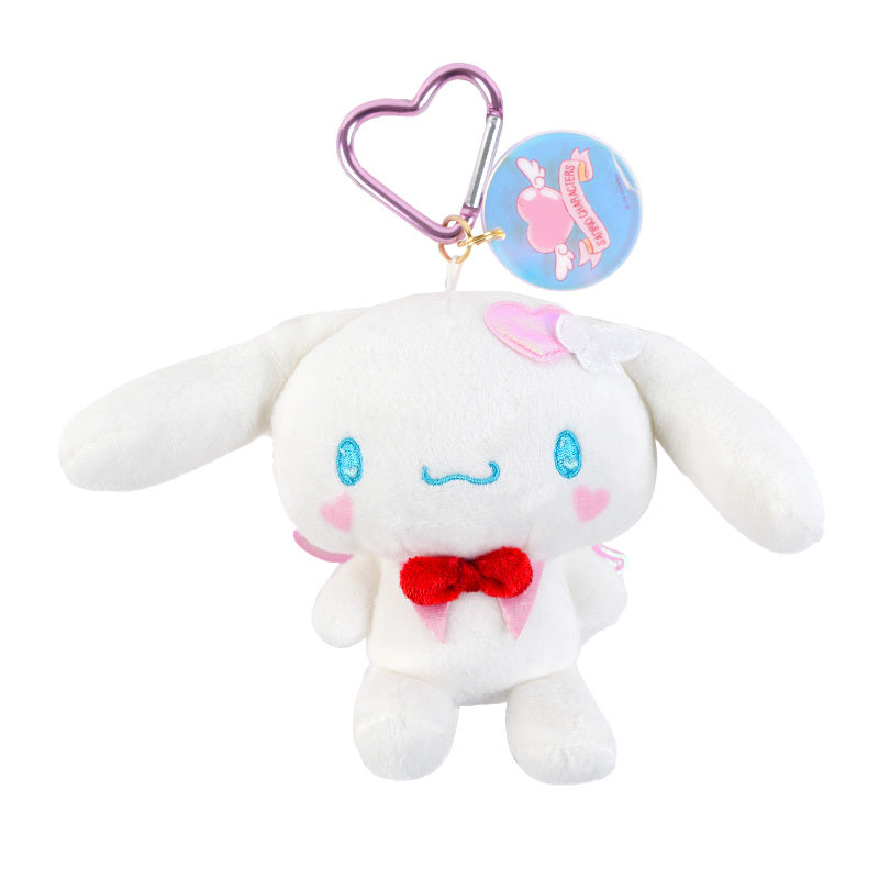 Cinnamoroll Bright Plush Mascot Keychain  (Bright and Dark Angel Series) Best Sale For Sale