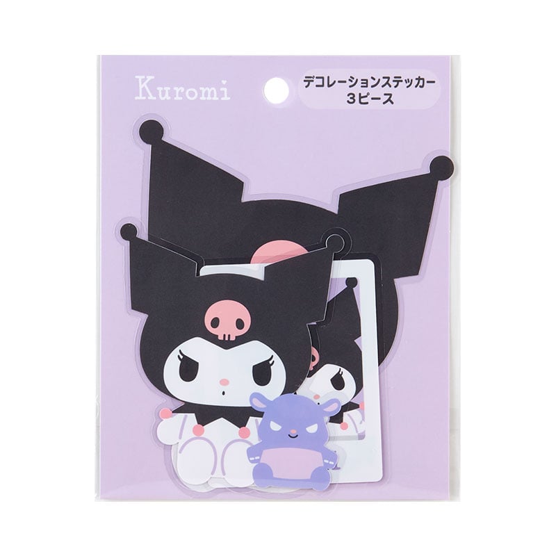 Kuromi 3-pc Dress Your Tech Sticker Set Official Cheap Online