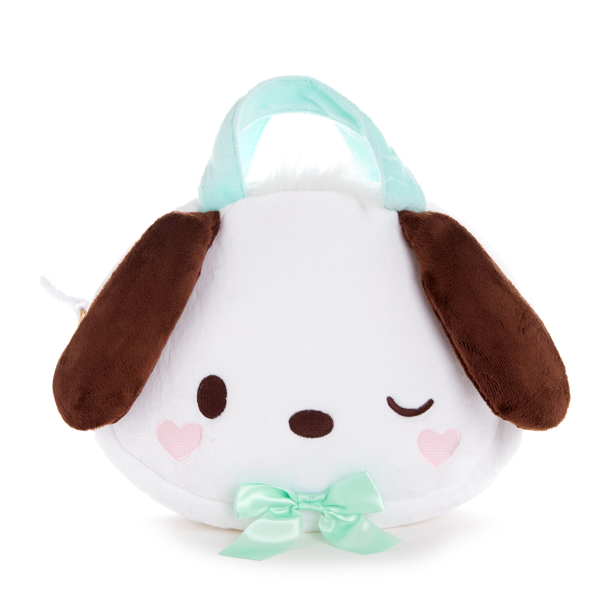 Pochacco 2-Way Plush Crossbody Bag (Wink Series) Fashion Style For Sale