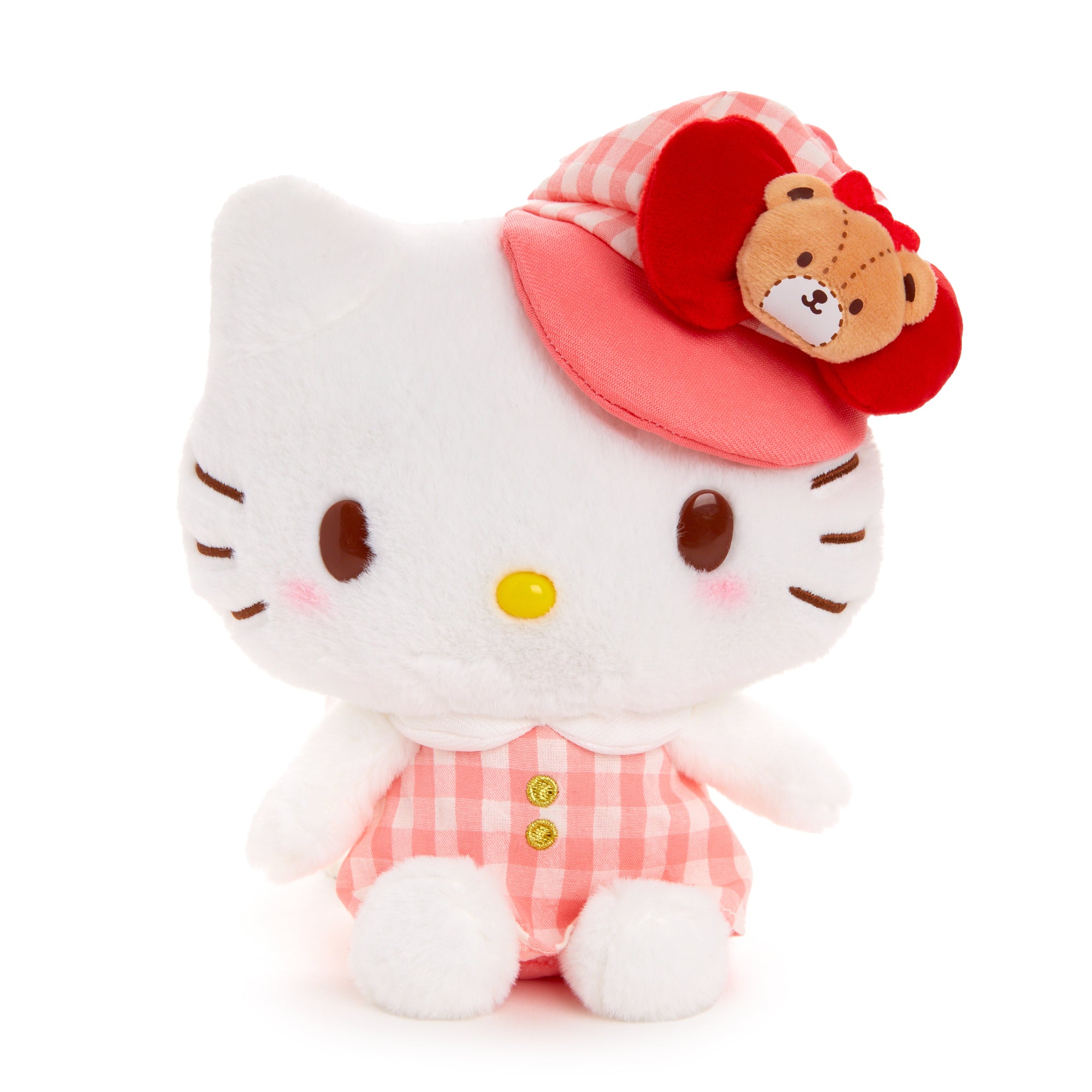 Hello Kitty 8 Plush (Gingham Cap Series) Cheap Sale Online