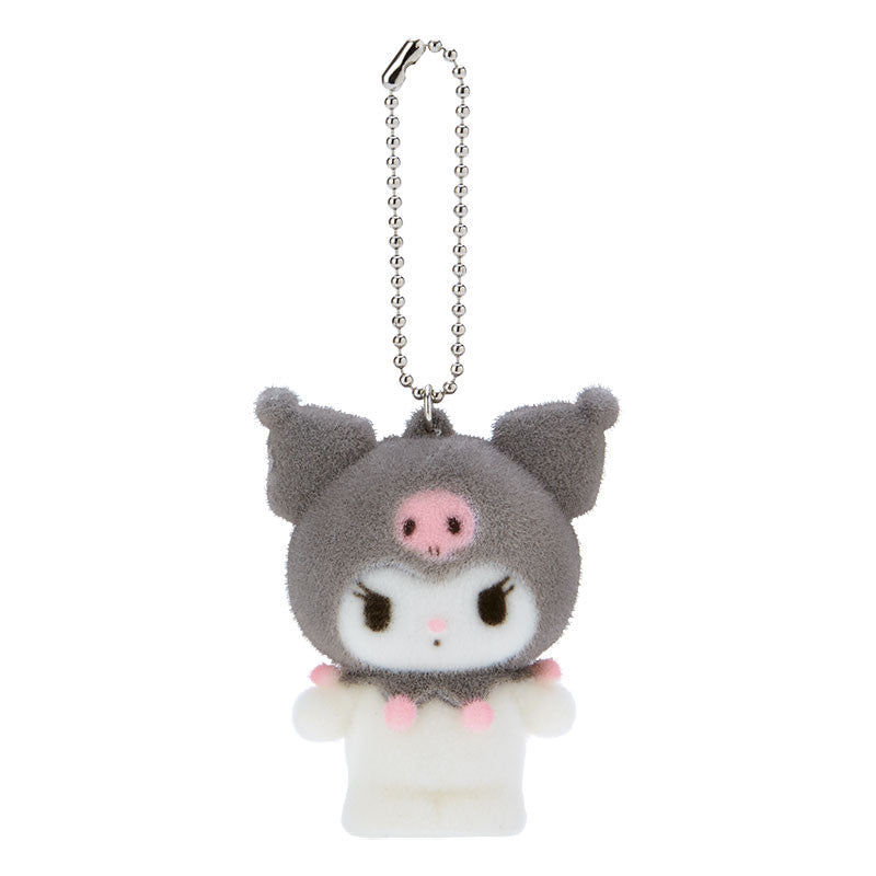 Kuromi Flocked Keychain Mascot Cheap Sale New