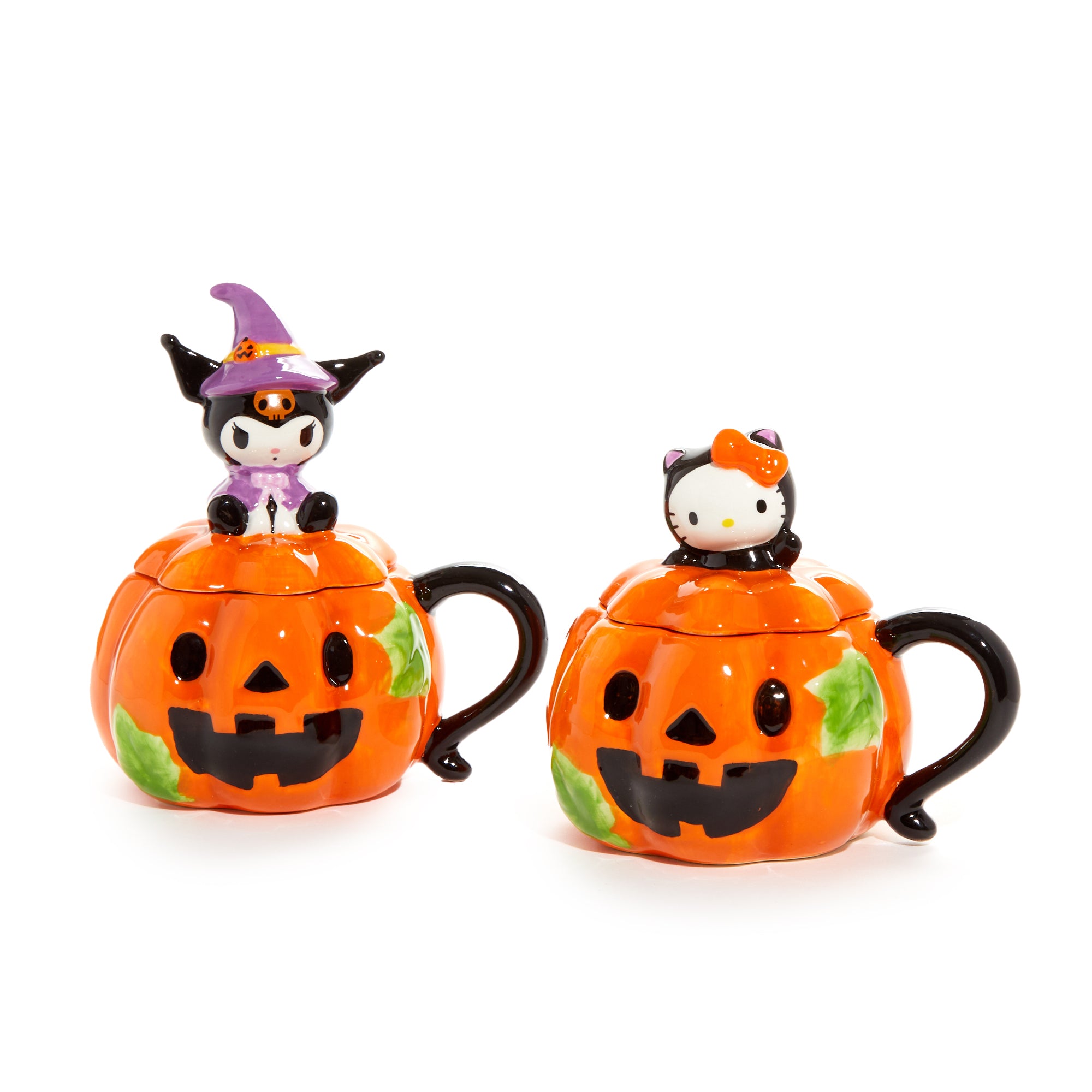 Hello Kitty and Kuromi Pumpkin Ceramic Mugs Gift Set Amazing Pice Cheap Online