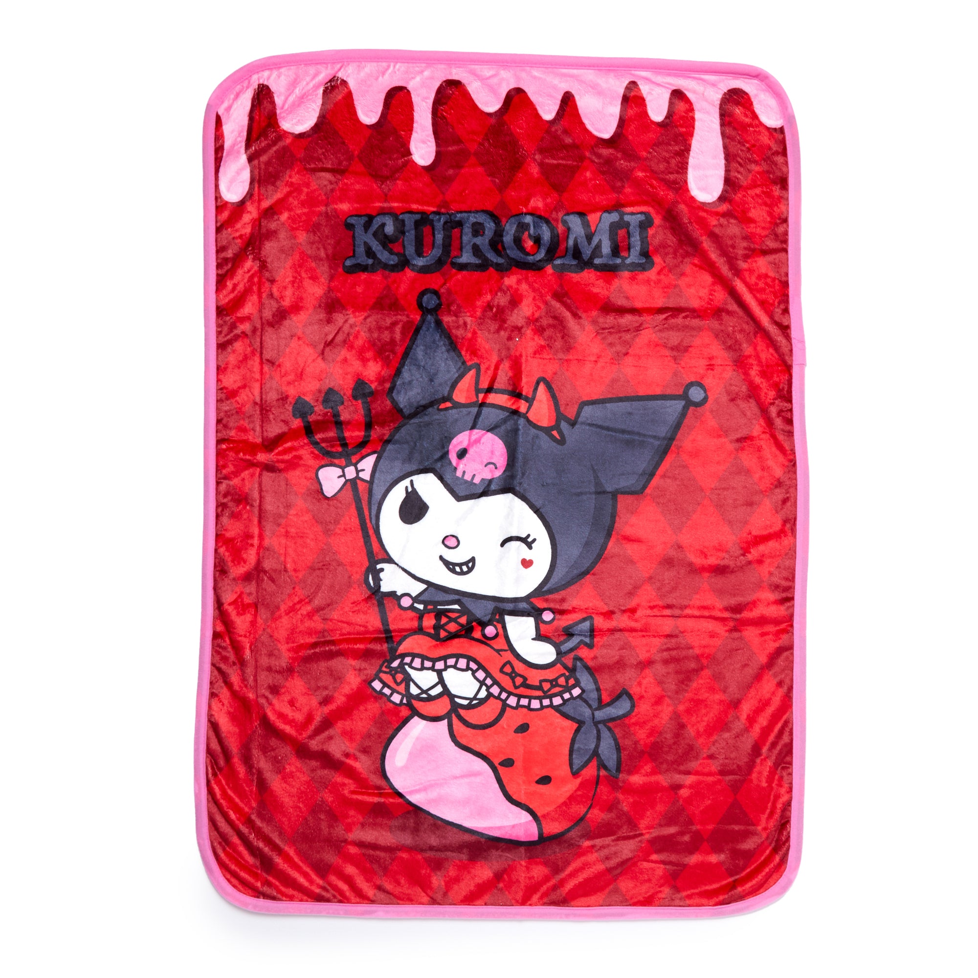 Kuromi Throw Blanket (Strawberry Treat Series) Quality Free Shipping Outlet