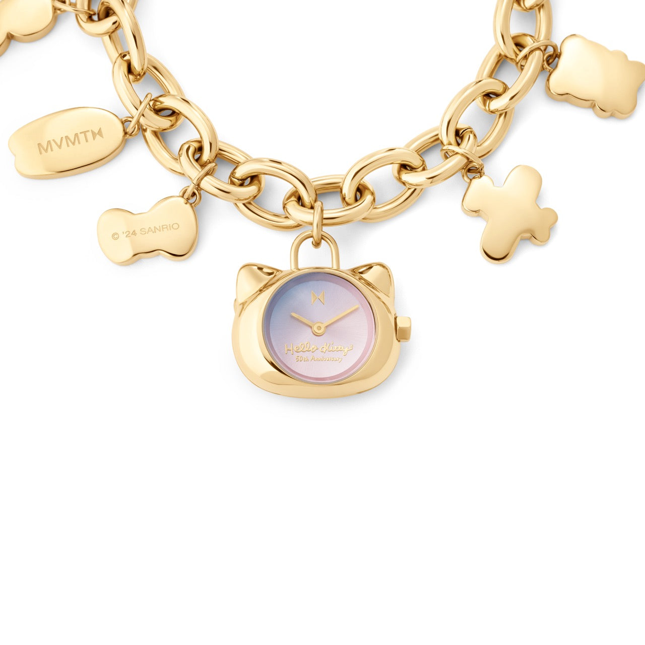 Hello Kitty x MVMT 50th Anniversary Charm Bracelet Watch Discount The Cheapest