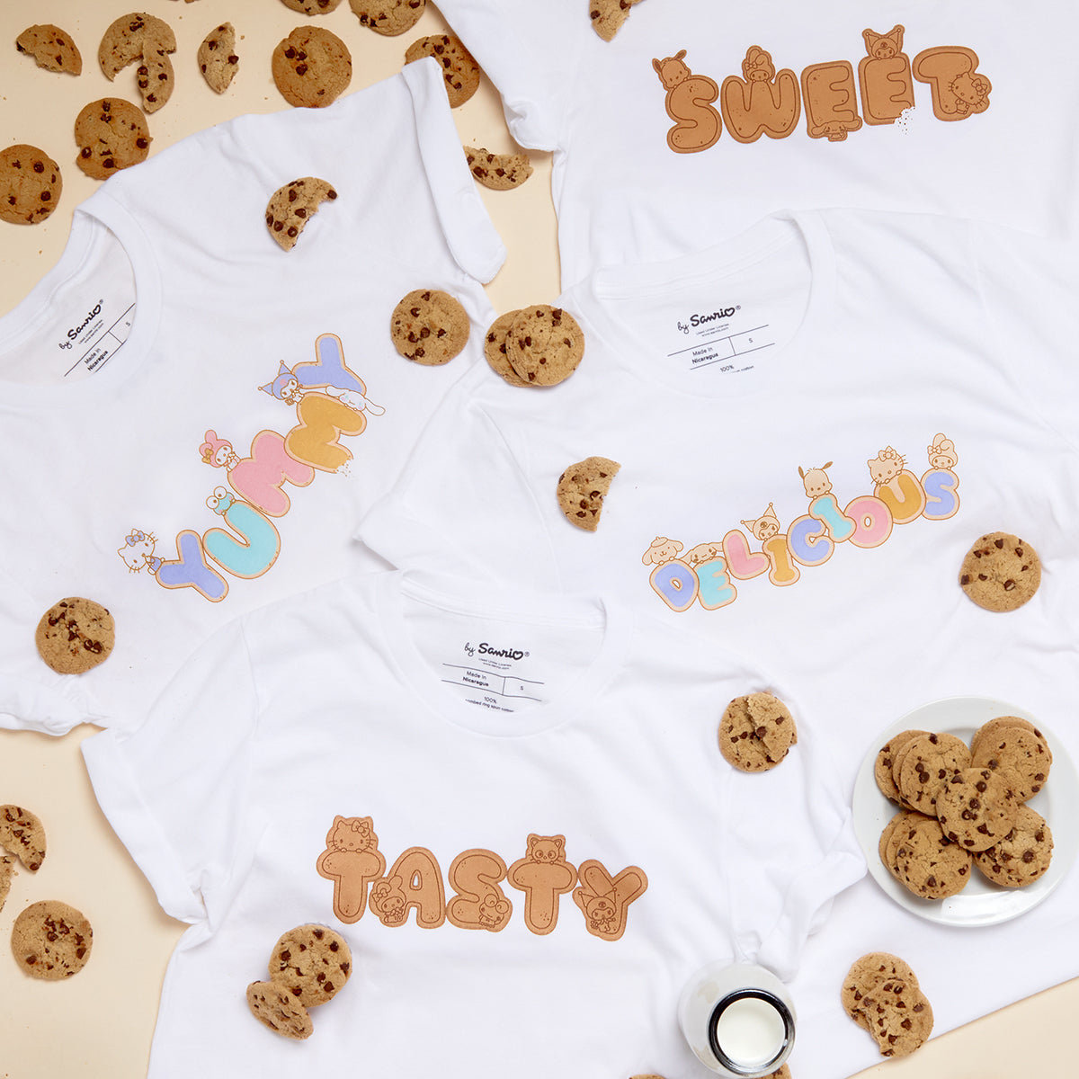 Hello Kitty and Friends Delicious Cookie Tee Free Shipping Get Authentic