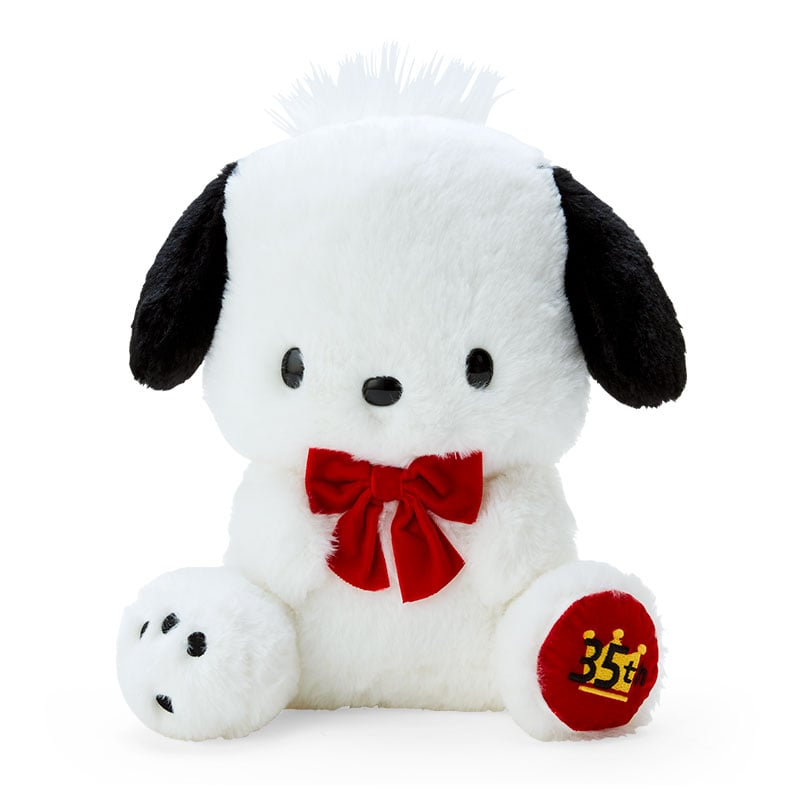 Pochacco 10 Plush (35th Anniversary Red Ribbon Series) 2025 Cheap Pice