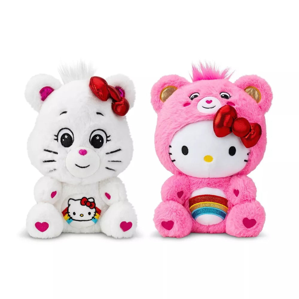Hello Kitty x Care Bears 2-pc Boxed Plush Set Pices Cheap Online