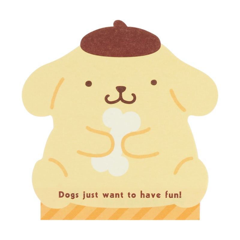 Pompompurin Die-cut Memo Pad (Expressions) Free Shipping Sale Online