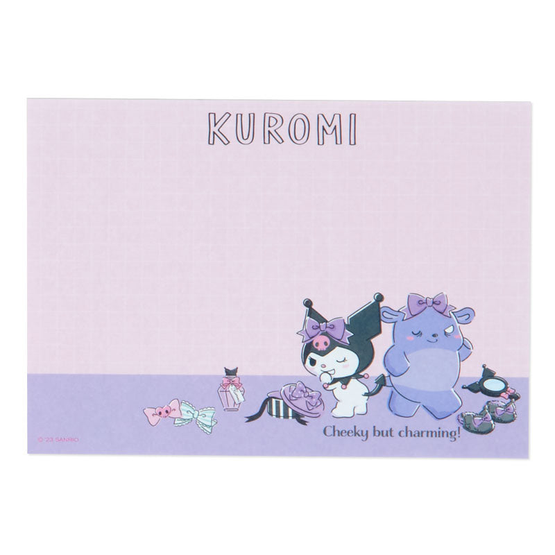 Kuromi Memo Pad & Sticker Set Nicekicks Cheap Pice