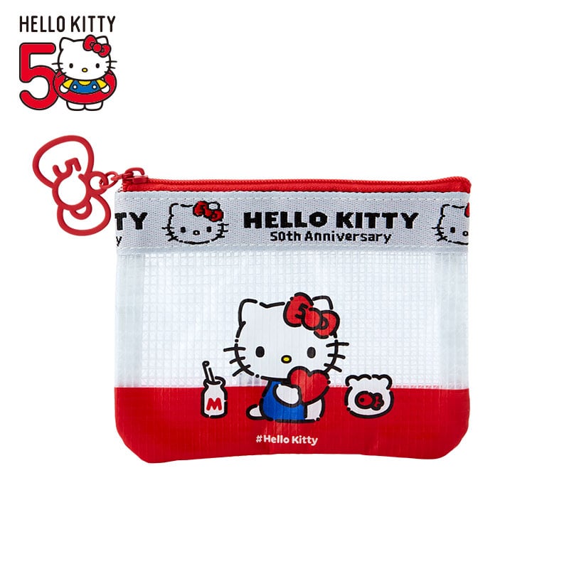 Hello Kitty Mini Flat Pouch (Hello, Everyone! Series) Clearance Fake