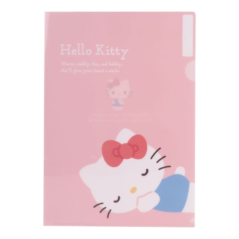 Hello Kitty Expressions 3-pc Clear File Folder Set Cheap Pice Free Shipping