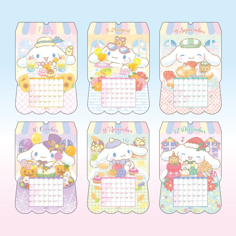 Cinnamoroll 2025 Die-Cut Wall Calendar Deals