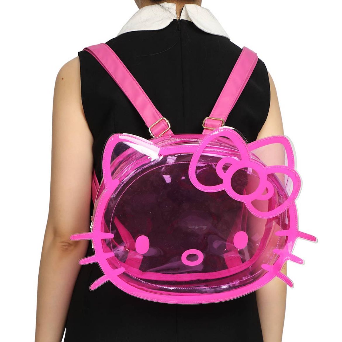 Hello Kitty Pink Clear Mini Backpack Official Online