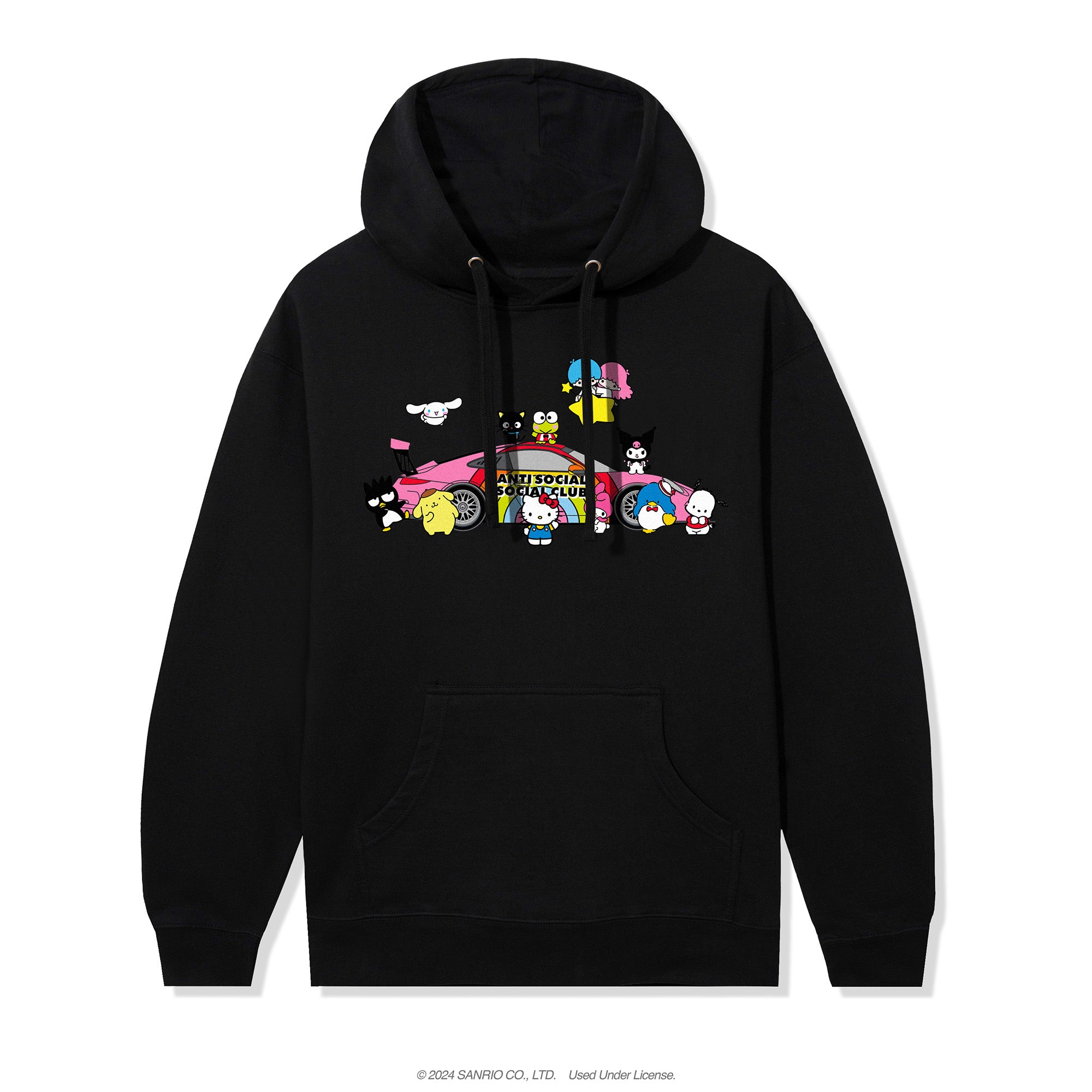 ASSC x Hello Kitty and Friends Racing Hoodie (Black) Clearance Perfect