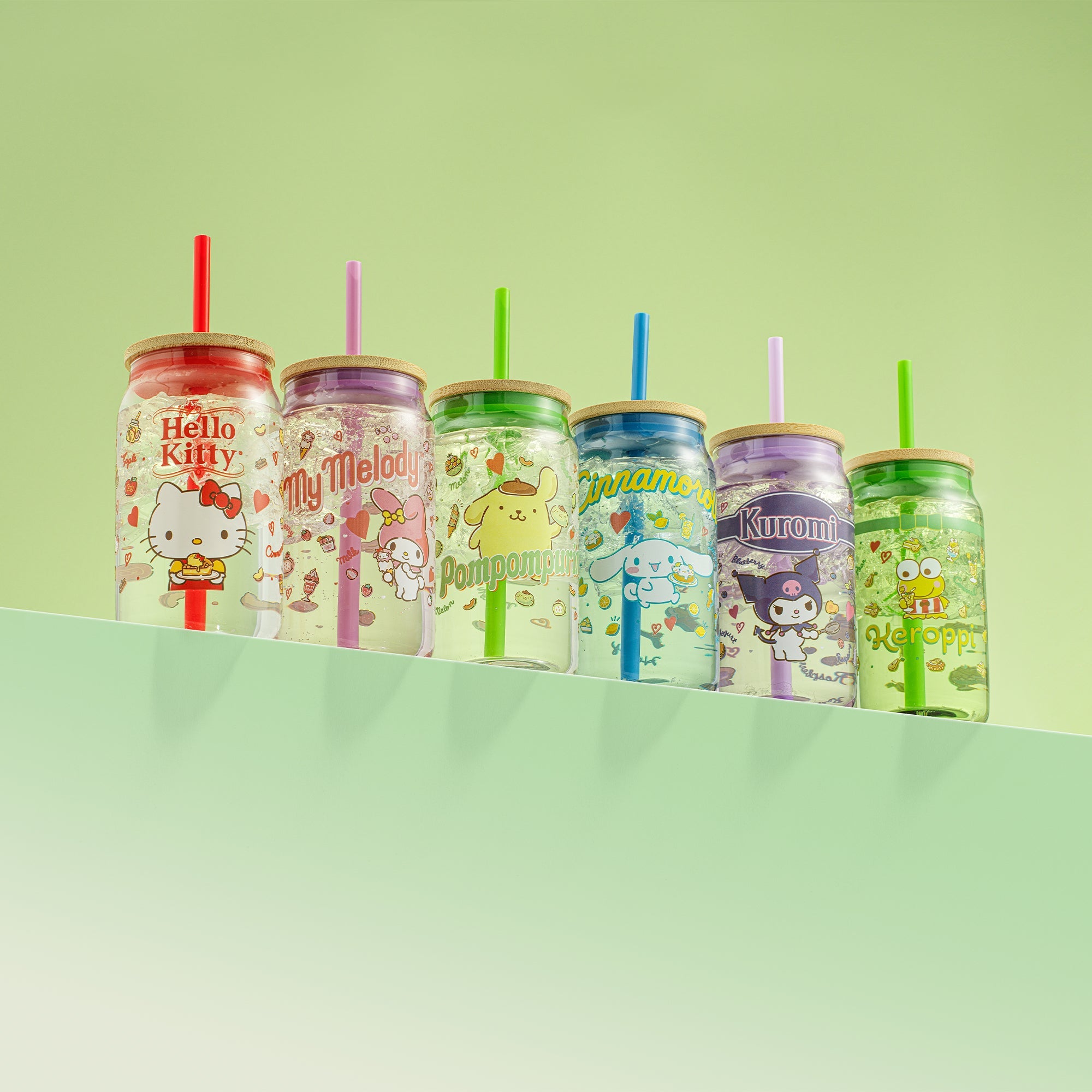 Cinnamoroll Favorite Flavor Lidded Glass Tumbler Where To Buy Cheap Real