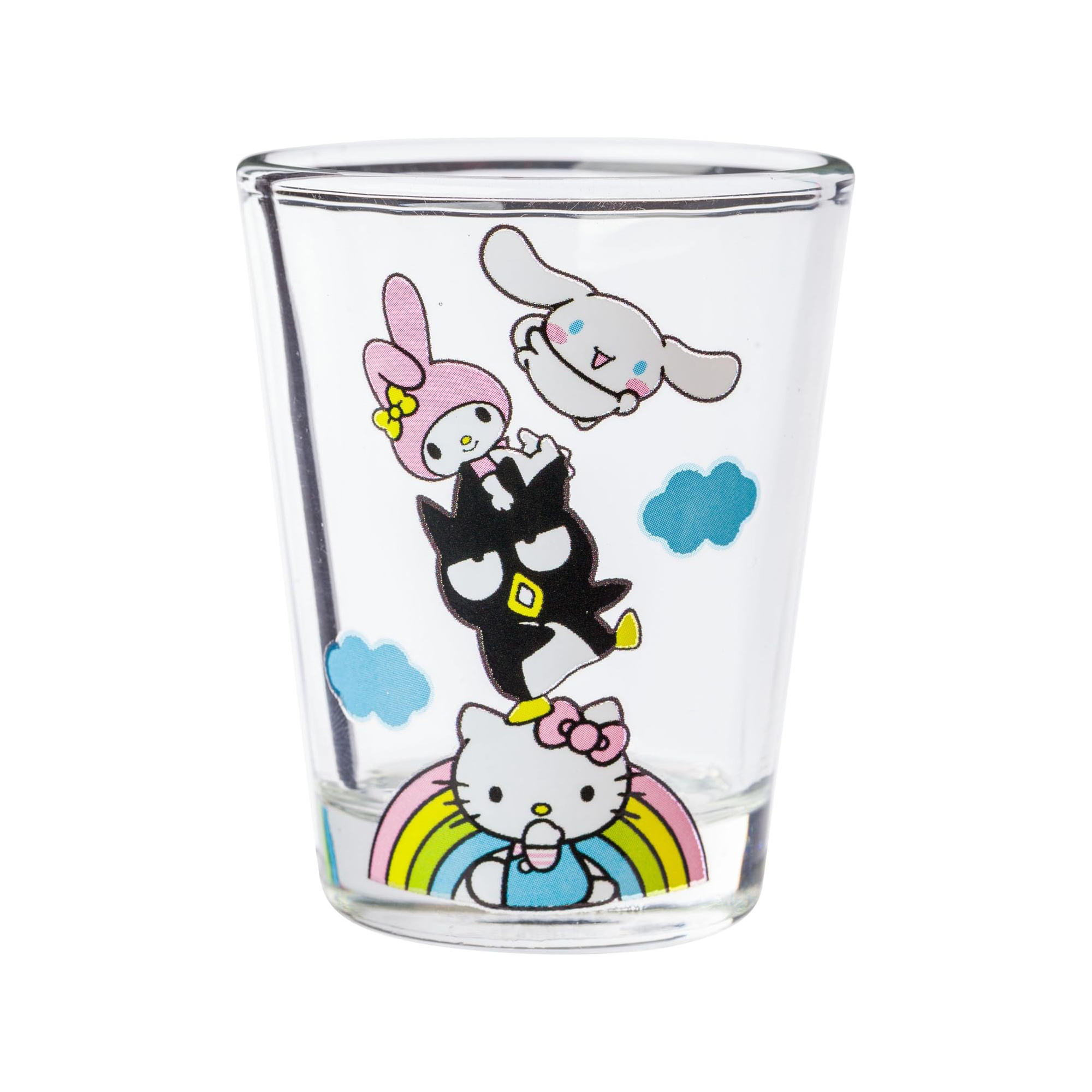 Hello Kitty and Friends Mini Glass 4-Piece Set (Rainbows) Cost Cheap Pice