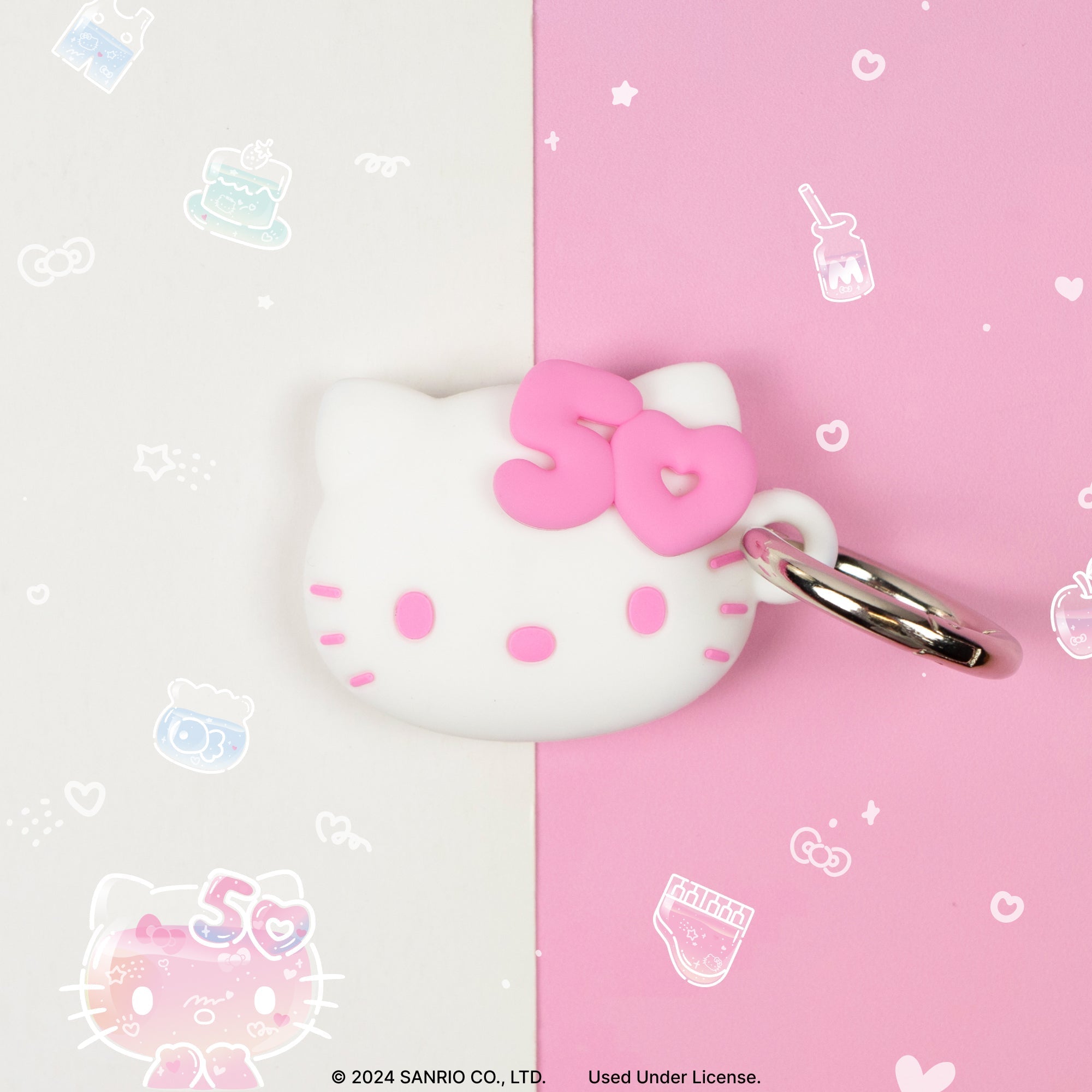 Hello Kitty 50th Anniversary AirTag Case Cheap Sale Discounts