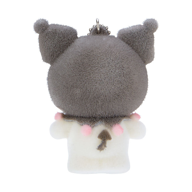 Kuromi Flocked Keychain Mascot Cheap Sale New