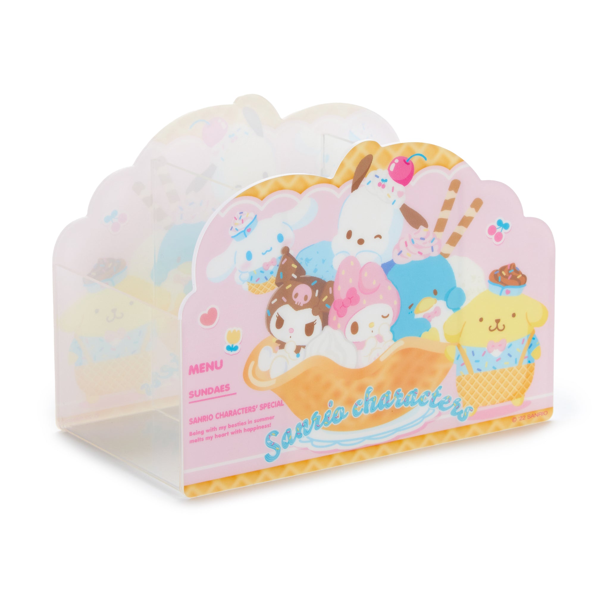 Sanrio Characters Pen Stand (Ice Cream Parlor Series) Comfortable